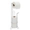 Free Standing Bathroom Paper Holder, Compact Organizer (Fits Standard Rolls)